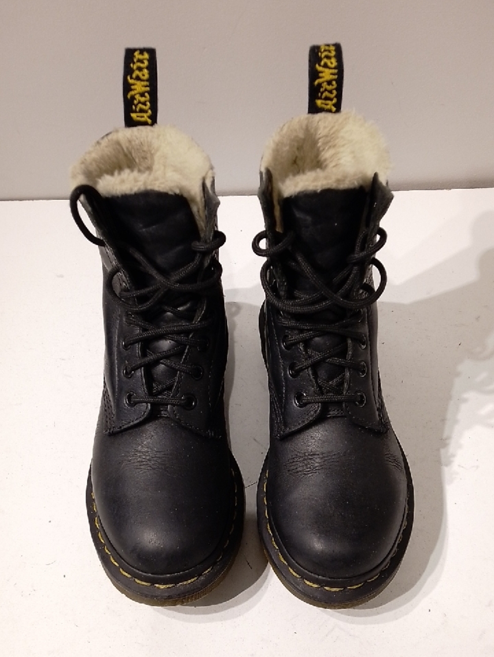 Dr. Martens Women's Serena Burnished Wyoming Leather Fashion Boot